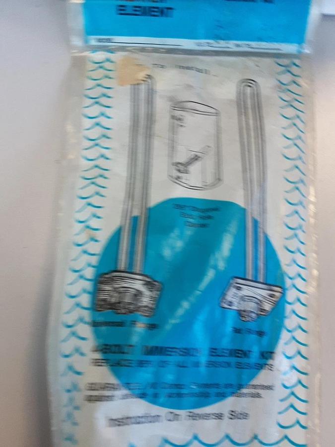 Used Water Heater Element 2000w by 208v 4 Bolt Immersion type