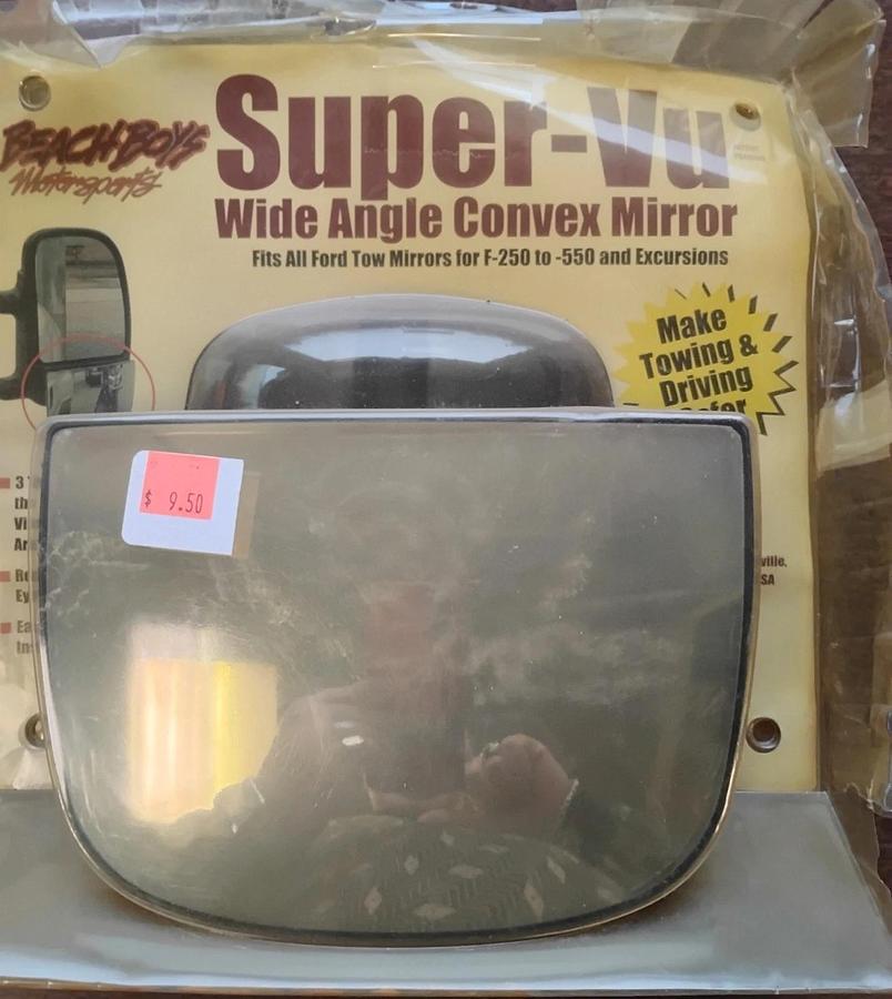 Beachboys Motorsports Super-Vu Wide Angle Mirror
