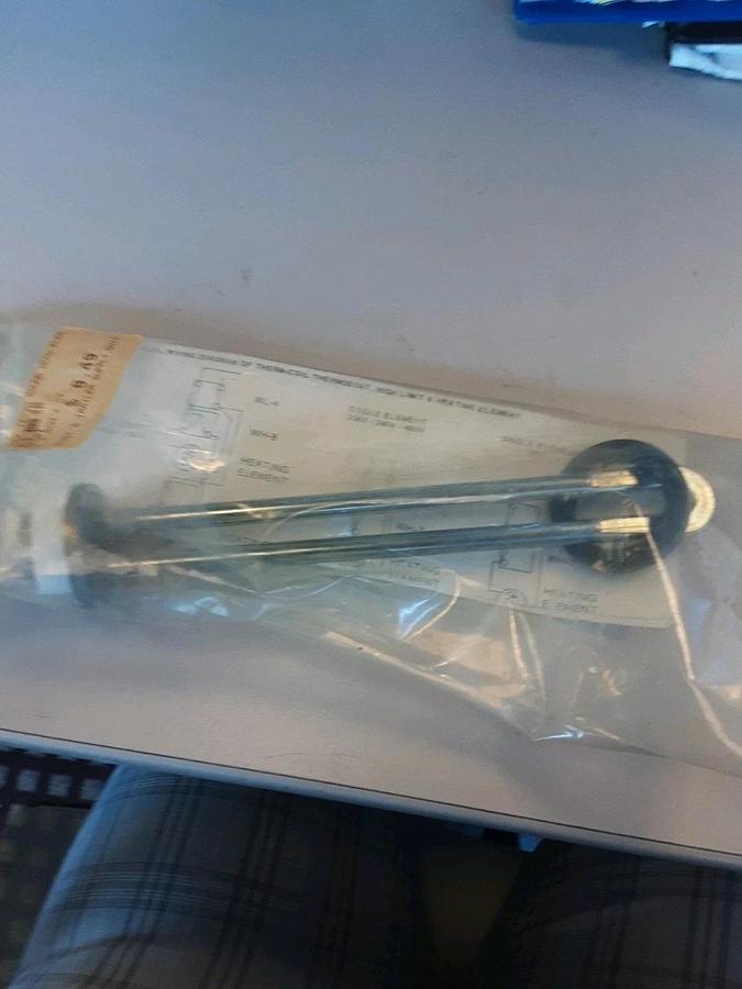 120V x 1500W Straight Water Heater Element High Watt Density. Part #66701