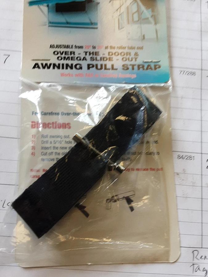 Coil N Wrap Over The Door Omega Slide-Out Awning Pull Strap