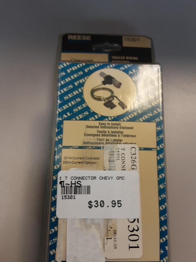 Reese Trailer Wiring Accessory Part #15301