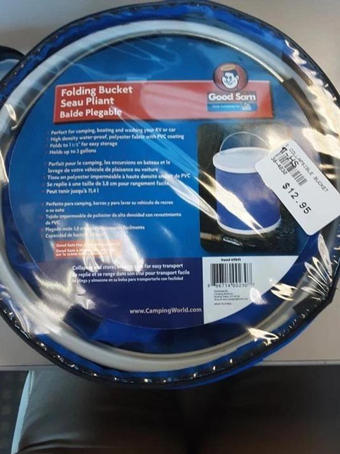 RV Good Sam Folding Bucket