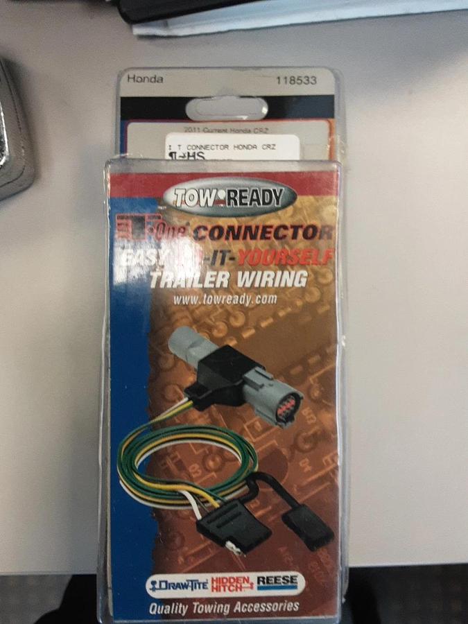 Tow Ready Part #118533 For Honda CRZ