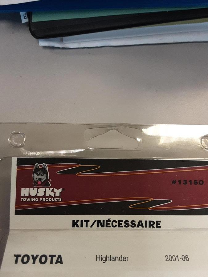 Husky Towing Product For Toyota Part # 13150