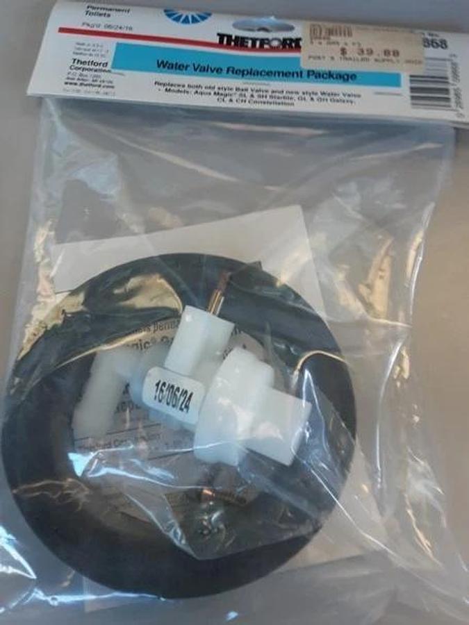 Thetford Water Valve Replacement Package Part # 20686