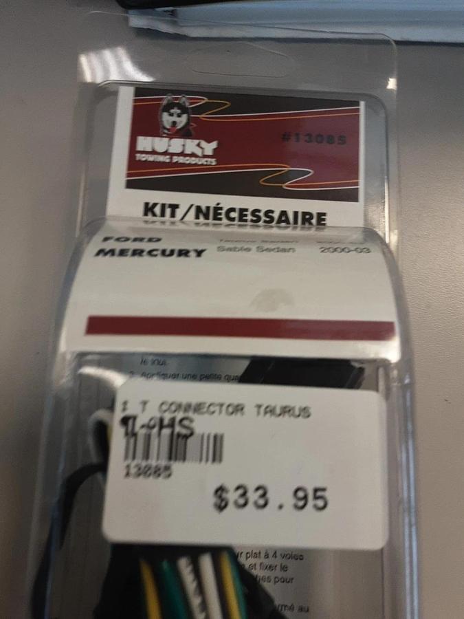 Husky Towing Product Part #13085 Ford and Mercury