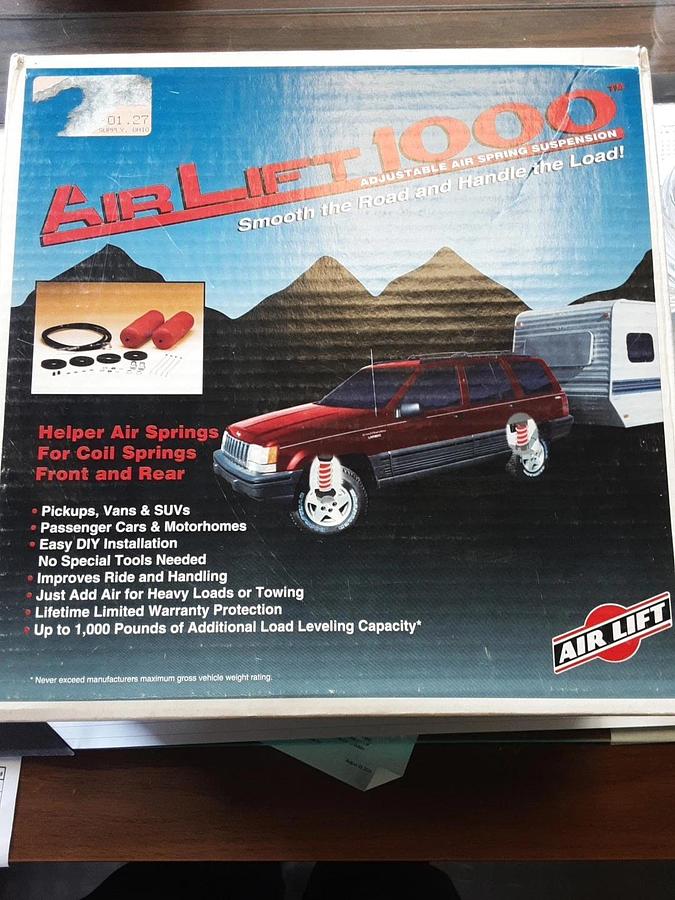 air lift 1000 adjustable air spring Suspension, # 60795
