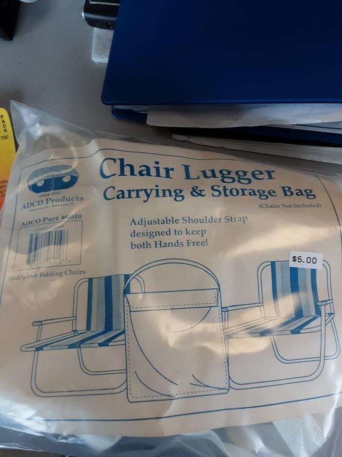 ADCO Chair Lugger Carrying & Storage Bag. Part # 6010