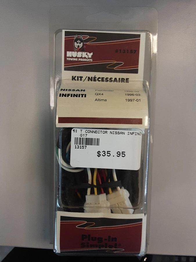 Husky Towing T-Connector For Nissan and Infinity Part # 13157