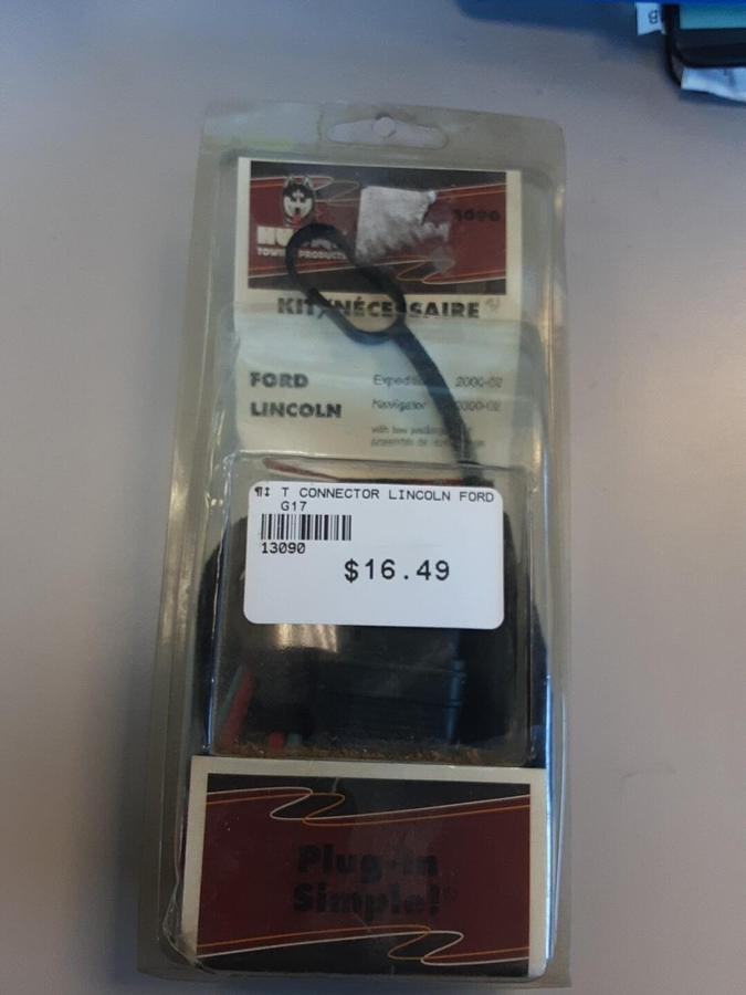Husky Brand Part #13090 T-Conector For A Ford Or Lincoln