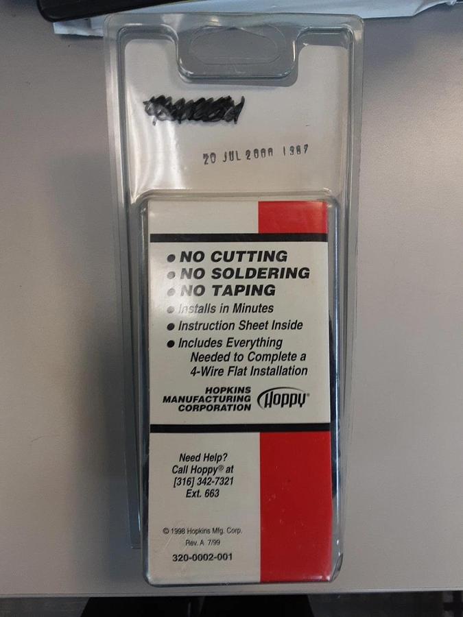 Hoppy Towing Accessory Products Trailer Wiring Kit Part #30145
