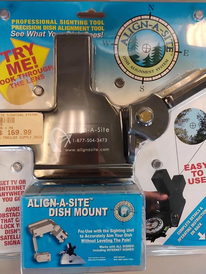 Align-A-Site Dish Mount Complete Sighting System Part #24-0305