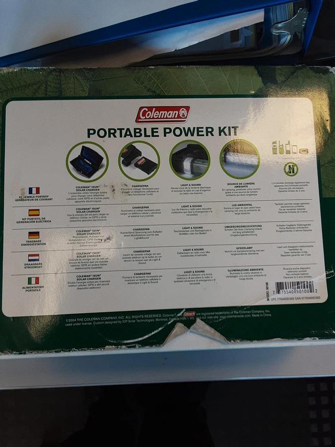 Coleman Portable Power Kit