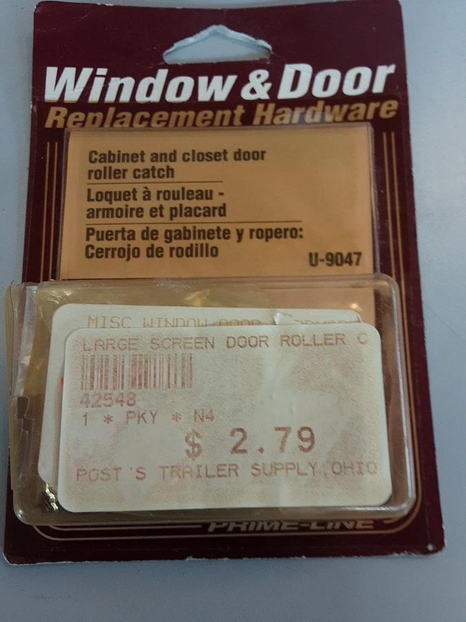 Window And Door Replacement Hardware Cabinet And Closet Door Roller Catch