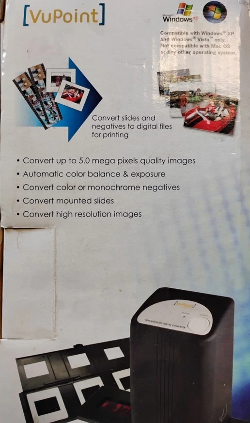 VuPoint FS C1-VP Slide & Film Scanner 874121001341
