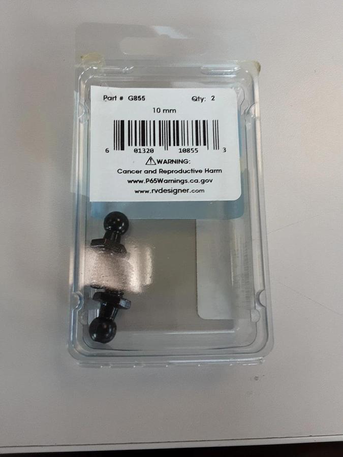 RV Designer Gas Prop Ball Stud Part # 31-1399