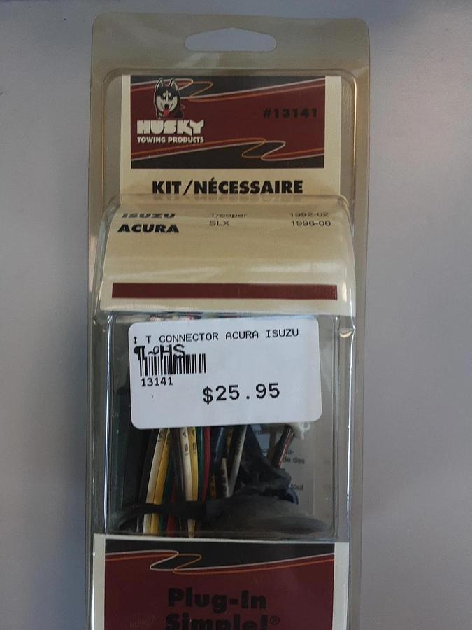 Husky Towing Wiring Kit For Isuzu and Acura Part #13141