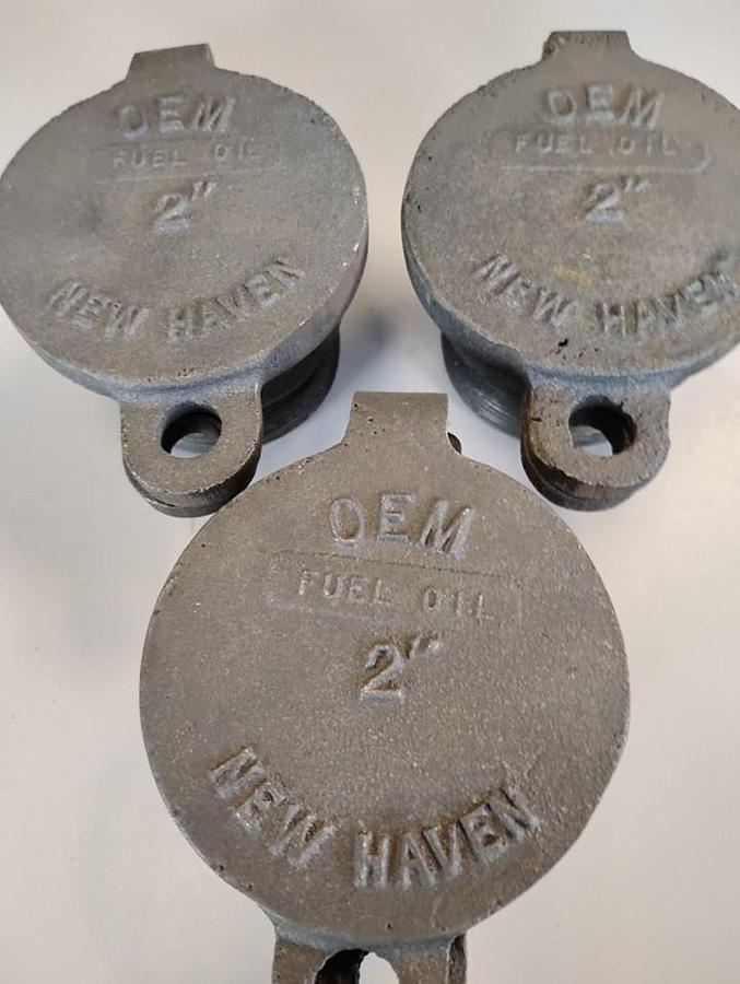 Used 2" Male Oil Fuel Caps