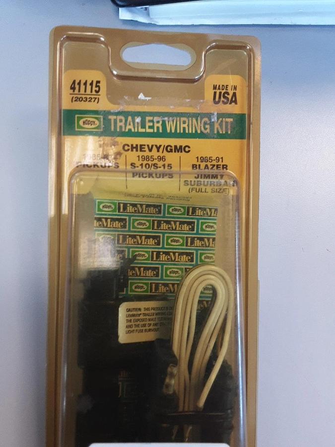 Hopkins Brand Hoppy Trailer Wiring Kit Part #41115 For Chevy and GMC