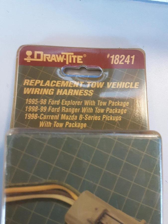 Draw-Tite Replacement Wiring Harness Part #18241 For Ford And Mazda