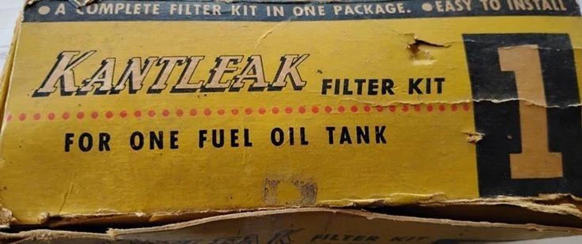 Kantleak Filter Kit for 1 Fuel Oil Tank