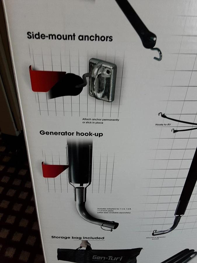 CAMCO Gen-Turi RV Generator Exhust System. Part # 55-1625