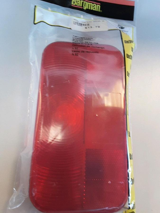Bargman Replacement Lens For 92 Series 30 Parr # 55-8249