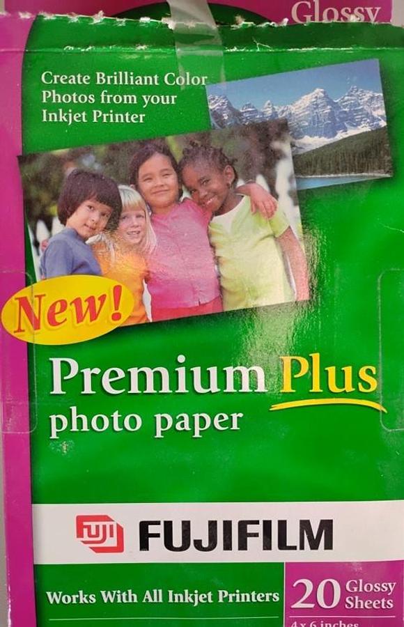 Used FujiFilm Premium Plus Photo Paper
