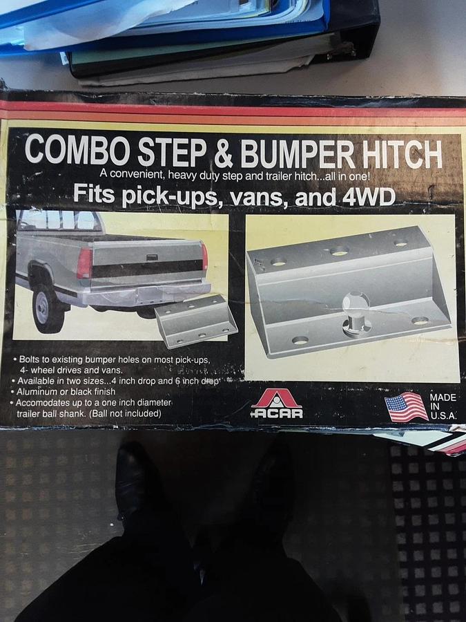 ACAR Combo STEP AND BUMPER HITCH Part # 30989