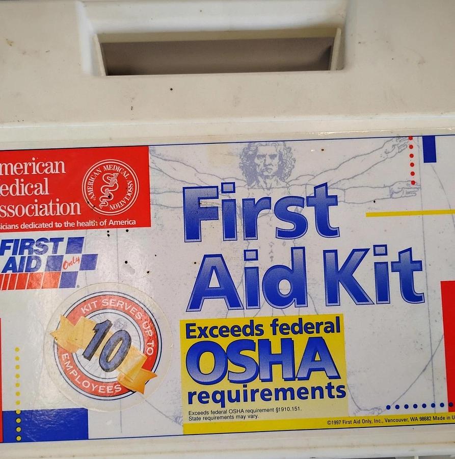 Used American Medical Association First Aid Kit
