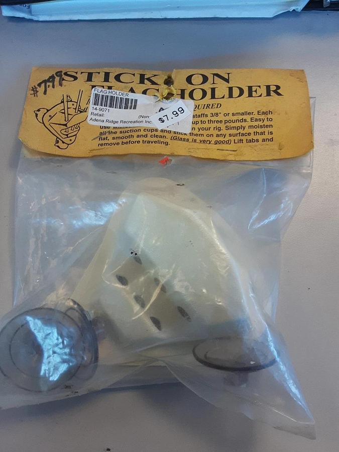 Stick On Flag Holder