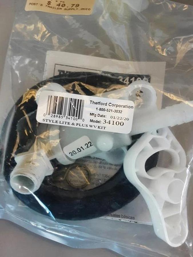 Thetford Water Valve and Drive Arm Kit Part # 83-8190