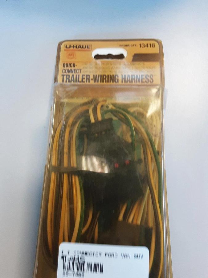 U-Haul Trailer Wiring Harness Product #13416 For Ford, Lincoln, and Mercury