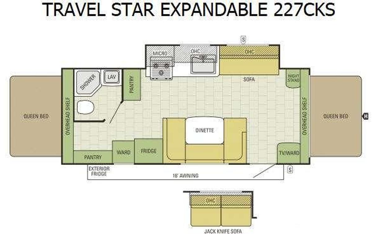 Used Used 2015 Starcraft Travel Star 227CKS