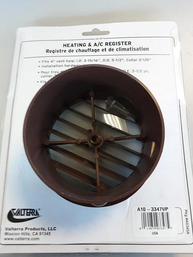 Valterra Heating & A/C Register Part #300153