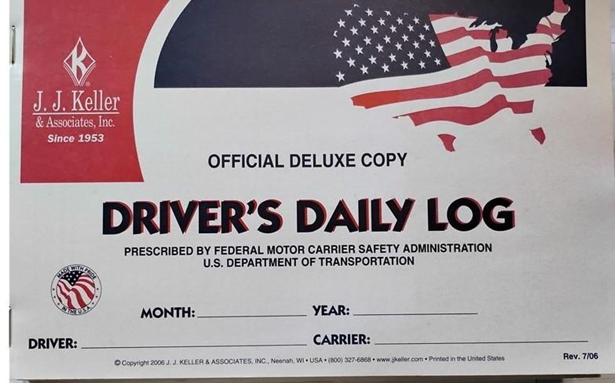 Truck Driver's Daily Log Booklets