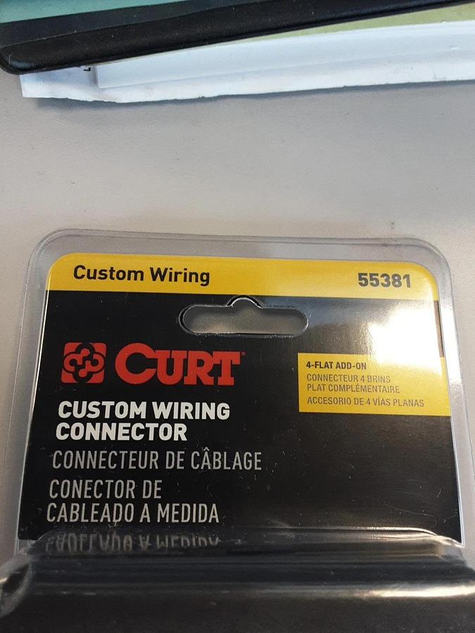 Curt Custom Wiring Connector Part #55381