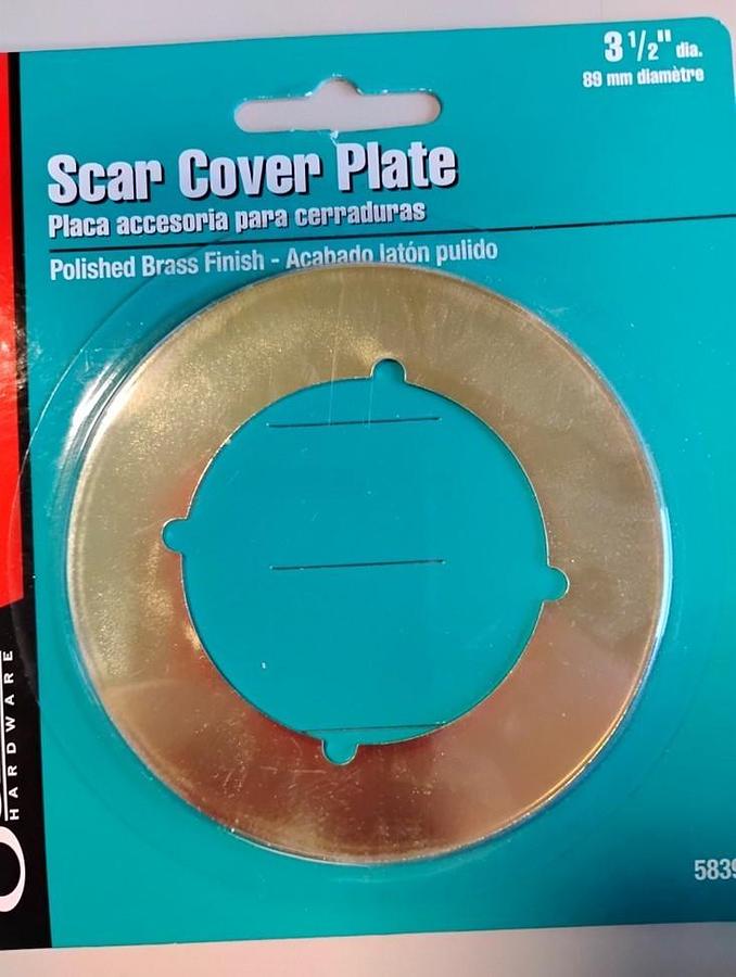 Ultra Hardware Lock Scar Cover Plate Part #58393
