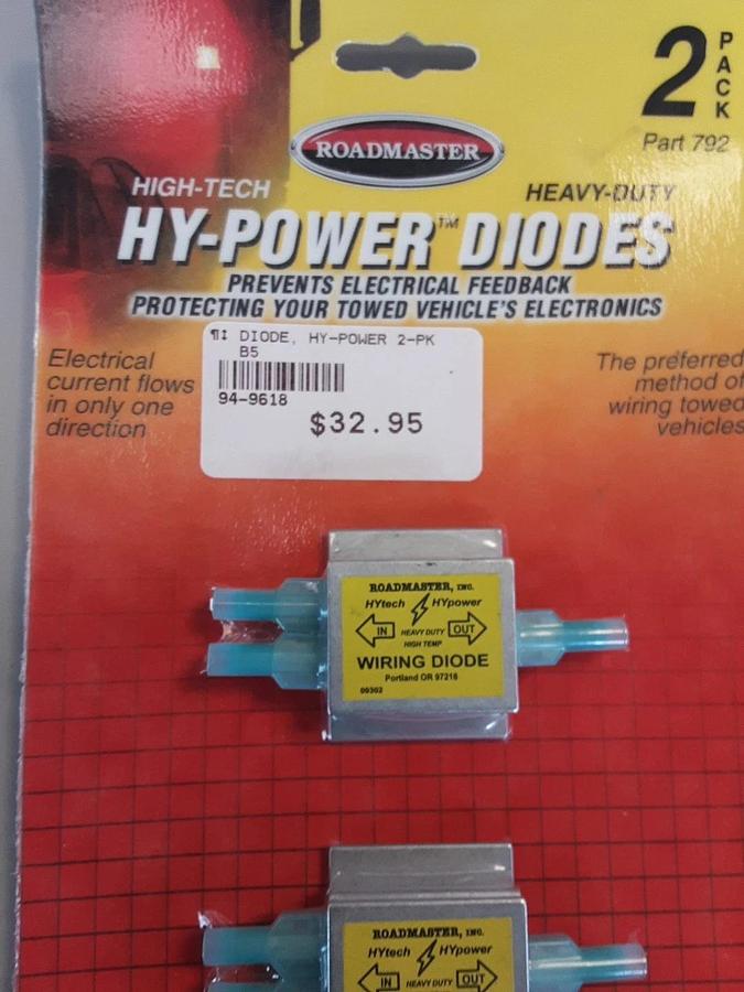 Roadmaster HIGH-TECH HY-POWER DIODES Part # 792