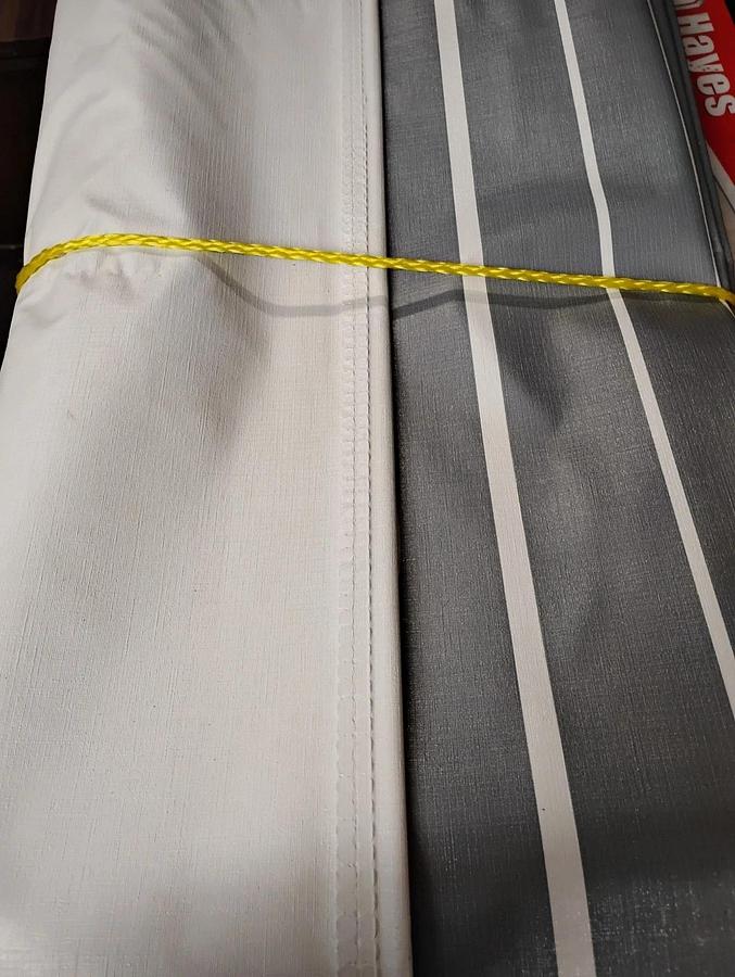 Used Awning Fabrics for Travel Trailers