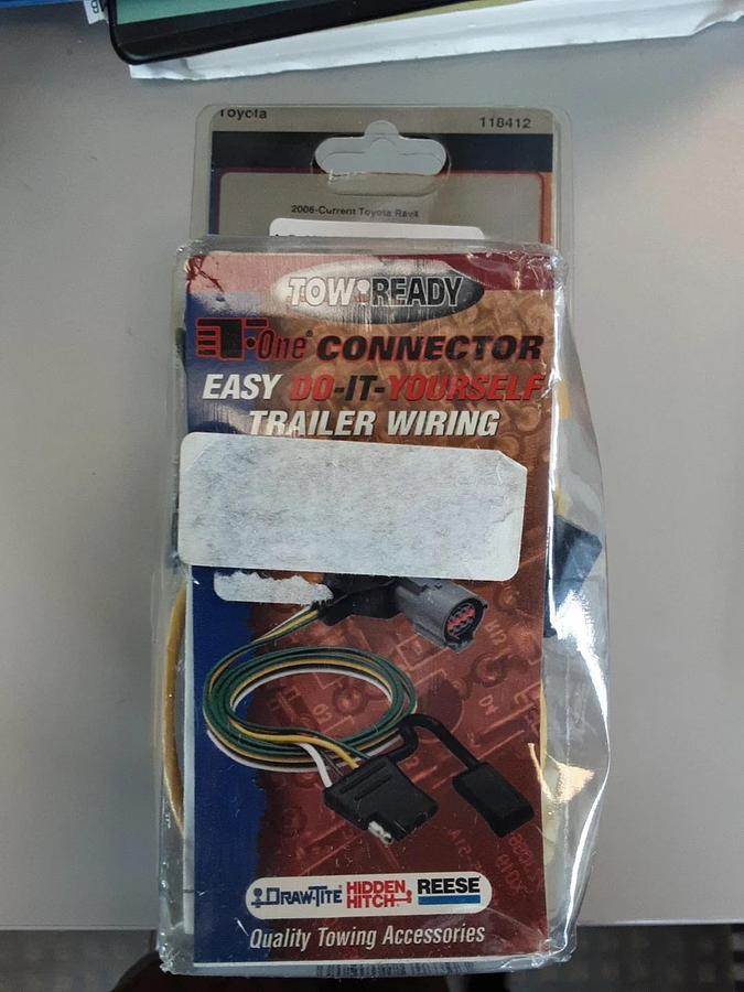 Tow Ready T- One Connector For Toyota Part #118412