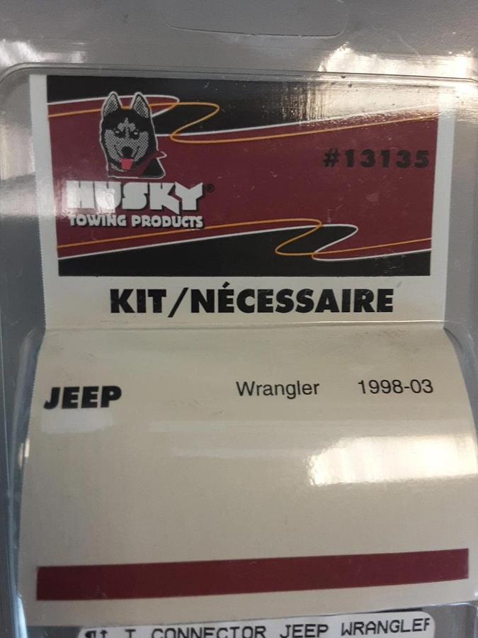 Husky Towing T-Connector For Jeep Part #13135