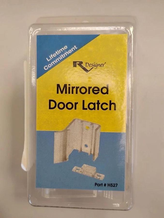 RV DESIGNER UNIVERSAL SLIDING MIRRORED DOOR LATCH Part #31-1490