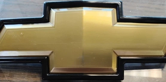Used Chevy Gold Bowtie Grill Emblem