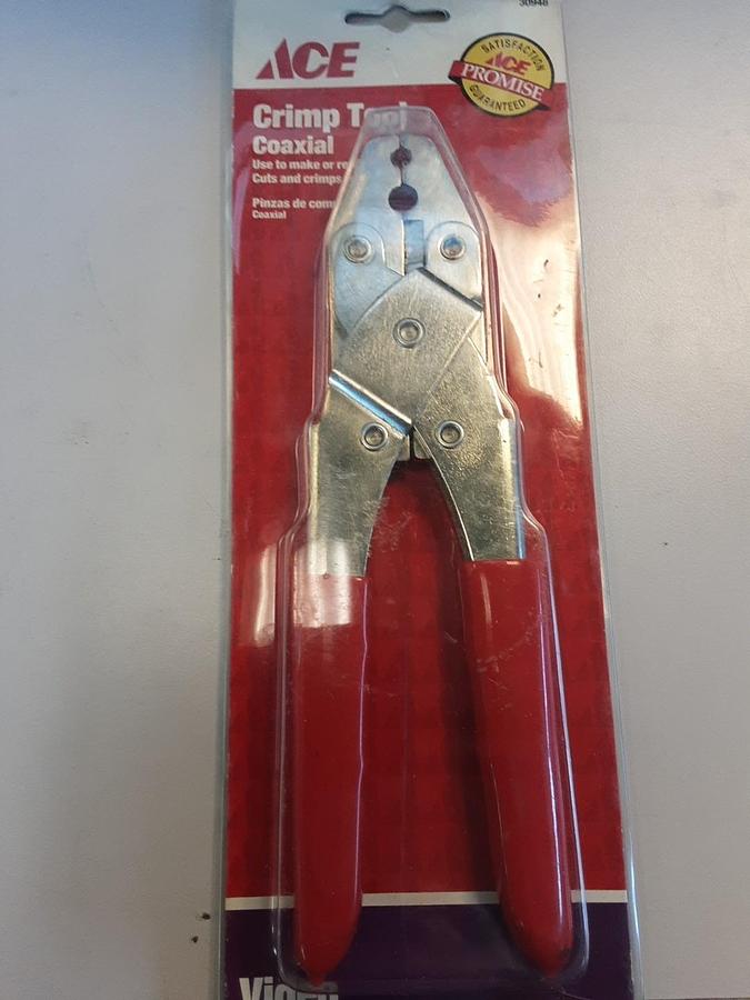 Ace Crimp Coaxial Tool. Part # 30948