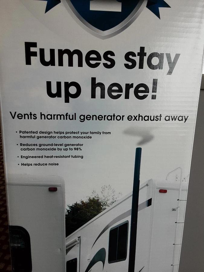CAMCO Gen-Turi RV Generator Exhust System. Part # 55-1625