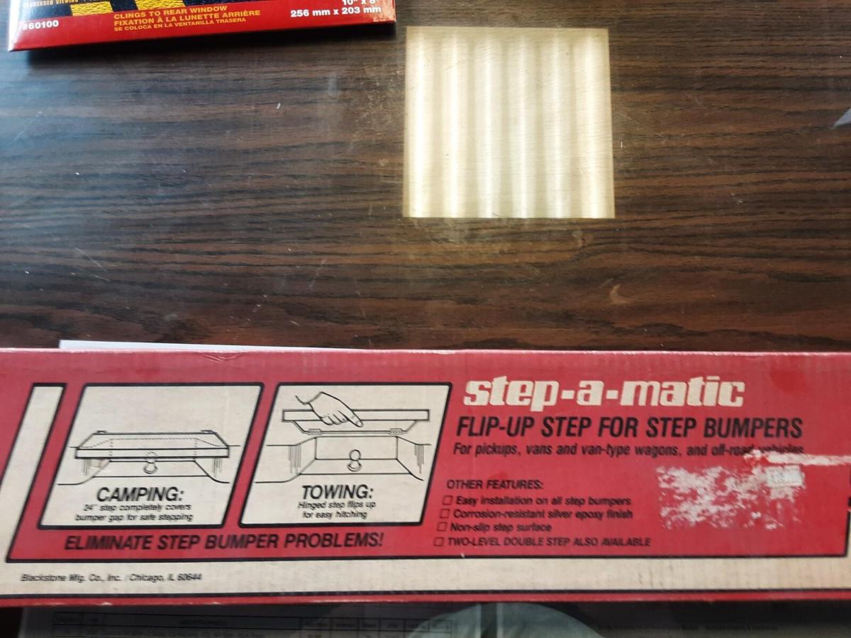 BMC Flip-Up Step For Step Bumpers. Part # SAM-24
