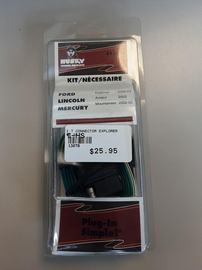 Husky T Connector Wiring Kit Part #13076