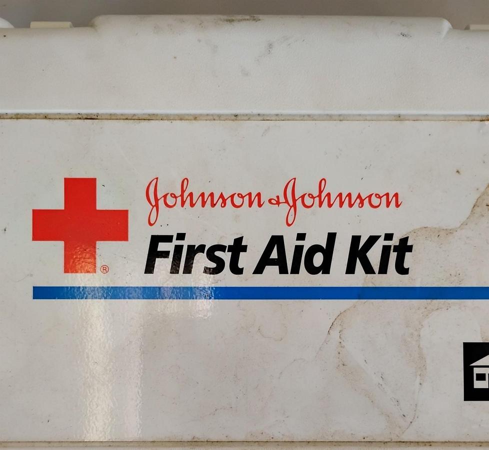 Used Jjohnson and Johnson first aid kit