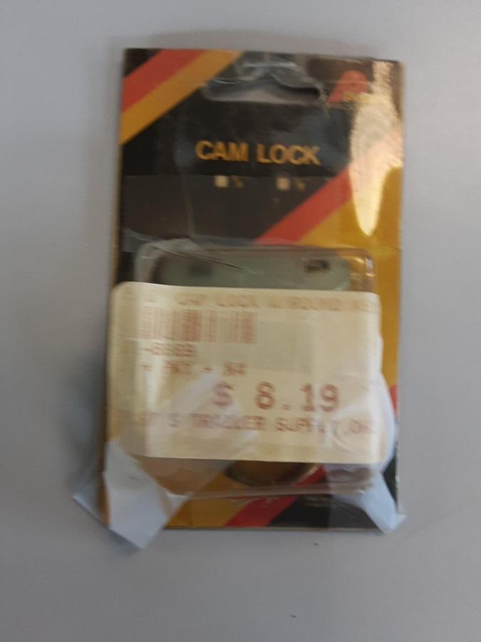 Prime Products Cam Lock With Round Key Part # 31-8869